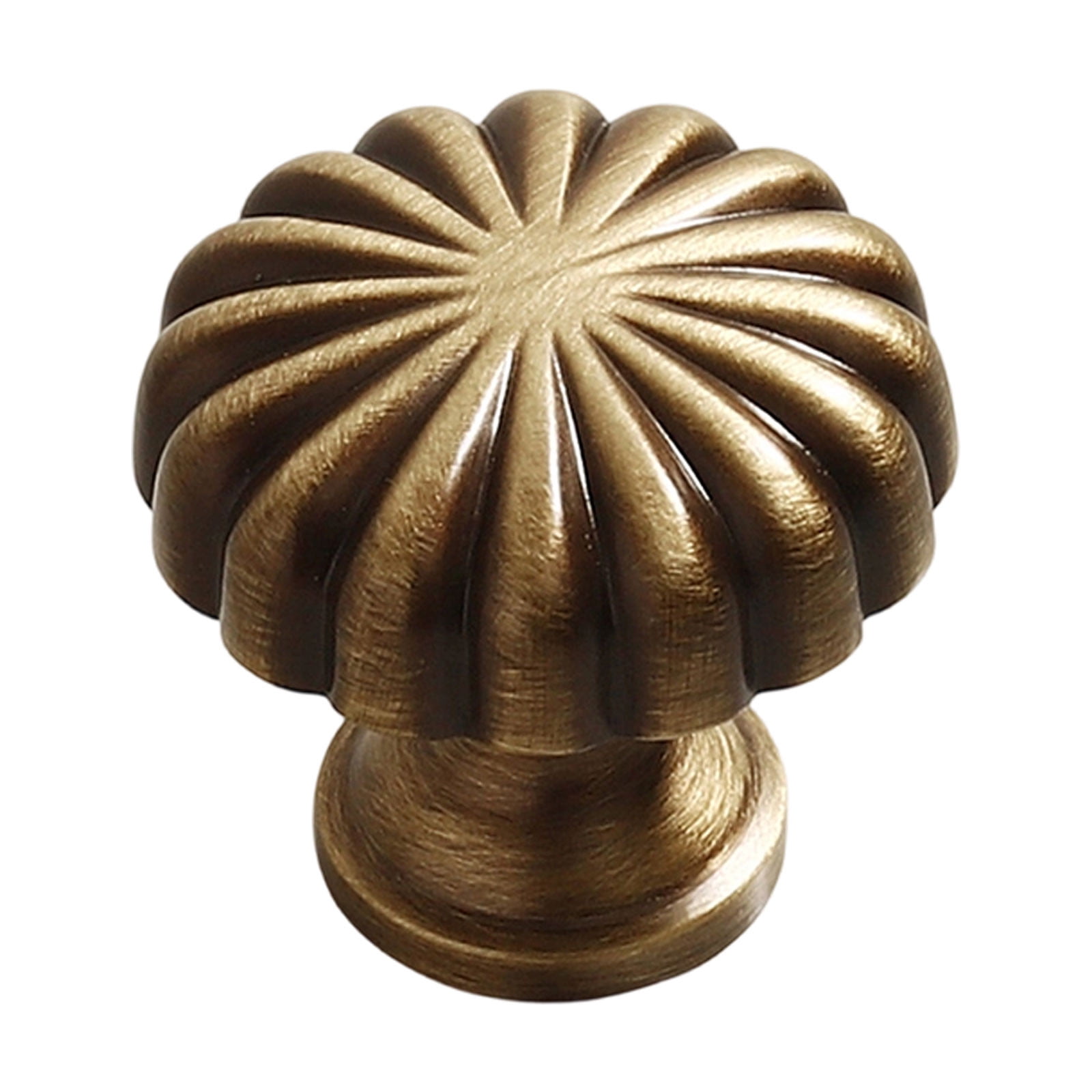 Antique Brass Cabinet Knobs Modern Design Round Kitchen Hardware for Cabinets and Drawers