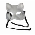 thumbnail image 3 of Ensemble de 3 Masques de Costume de Chat Scintillants à Rayures d'Animaux Gotto Carnaval Halloween, 3 of 3