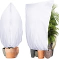 thumbnail image 2 of CJiaWei Covers Frost Covers With Zipper Drawstring Cover Bags For Outdoor Winter Frost Cold Weather Shrubs Trees Jacket Covers, 2 of 5