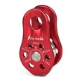 thumbnail image 1 of AL-NASR Professional Fixed Pulley Cable Trolley Pulley with Ball Bearing Climbing Caving Aloft Work Rescue Red, 1 of 7
