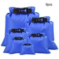 thumbnail image 2 of 6 Pieces Waterproof Bags Unique Design Outdoor Dry Sacks Packaging Kayaking Accessories Rafting Suplies for Boating Camping, 2 of 6