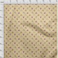 thumbnail image 4 of oneOone Viscose Chiffon Beige Fabric Ocean Turtles Sewing Material Print Fabric By The Yard 42 Inch Wide, 4 of 4