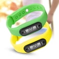 thumbnail image 3 of destyer Digital LED Walking Distance Pedometer Calorie Counter Sport Fitness Wrist Silicone Watch Bracelet, 3 of 9