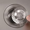 thumbnail image 4 of jesticaly Kitchen Sink Strainer Stainless Steel Drain Stopper Basin Hole Filter, 4 of 6