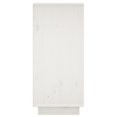 thumbnail image 5 of vidaXL Buffet Blanc 31.5x34x75 cm Pin Massif, 5 of 5
