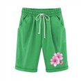 thumbnail image 1 of Birdeem Ensembles Haut et Shorts pour Femmes Shorts à Taille Élastique pour Femmes à Imprimé avec Cordon, 1 of 12