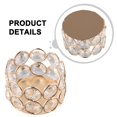 thumbnail image 2 of For Crystal Tealight Candle Lantern Holders Candlesticks for Wedding Party, 2 of 11