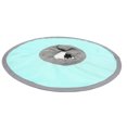 thumbnail image 1 of Collier de Récupération pour Chat, Matériau Polyester Collier de Protection pour Animal de Compagnie Léger Réglable Imperméable à l'Eau pour la Cicatrisation des Plaies Bleu Clair, Rose, Vert Fruit, 1 of 8