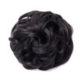 thumbnail image 1 of Chignon Bouclé Ondulé Épaissi Résistant à la Chaleur Attache Queue de Cheval Courte Extension de Cheveux Cheveux Extension 1 pcs Brun Moyen 45g, 1 of 4