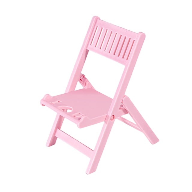 Mobile Phone Bracket,Flat Chair Shape,Office Desk Accessories,Fits All Phones,Height Increasing Stand,Sturdy Plastic,Foldable,Portable,Decorative,for Watching Videos,Video Calls,Travel,Home Office