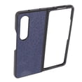 thumbnail image 3 of Folding Screen Phone Leather Case, Comfortable Dustproof Folding Screen Cell Phone Cover PU Leather  For Gift Giving Blue, 3 of 8