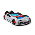 thumbnail image 4 of Lit Voiture de Course Simple LAMBO RX avec DEL et Effets Sonores, Mobilier de Chambre pour Enfants Voiture de Course, Lit Simple Voiture de Course, 4 of 5