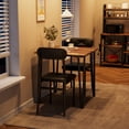 thumbnail image 2 of PIONEERWORKS 2025 New Dining Table Set for 2, 3 Piece Kitchen Table with 2 Upholstered Chairs for Kitchen Room and Small Spaces, 2 of 10