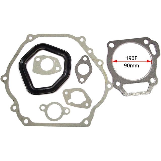 Bgsha Engine Gasket Set for GX390 GX420 188F/190F 5-8KW EnginePetrol Generator Trimmer