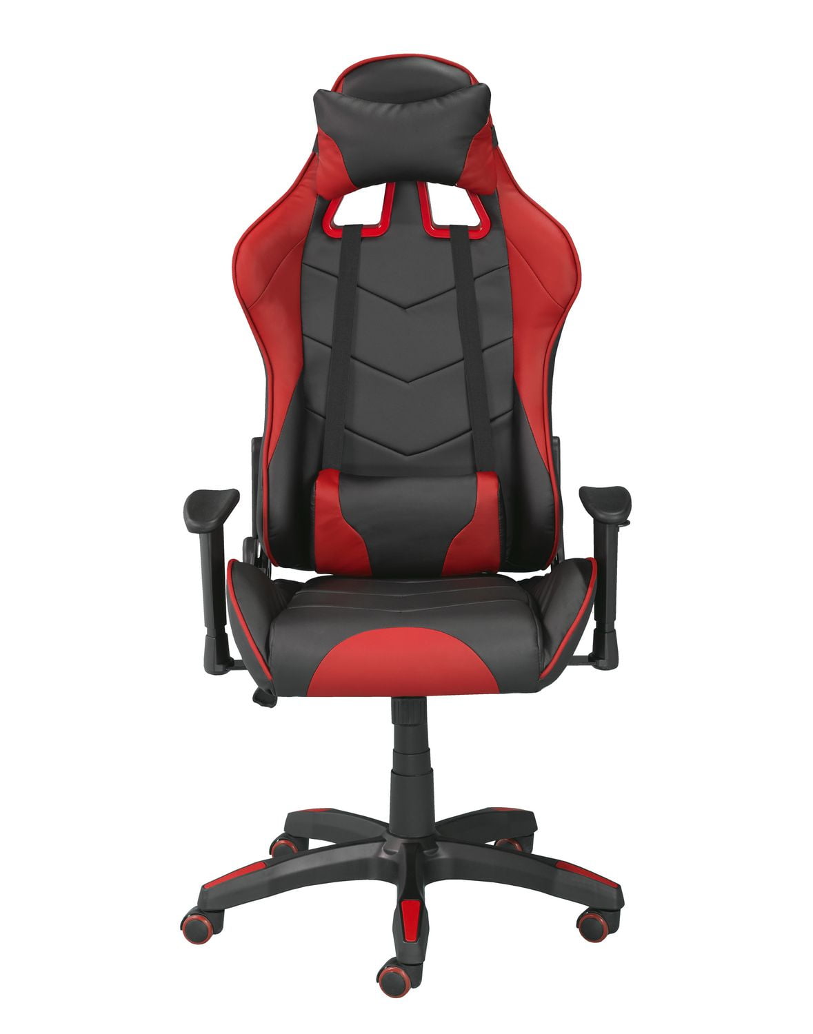 Sorrento Gaming Chair with Tilt & Recline, Black/Red