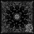 thumbnail image 1 of Bandanas Vendus en 12s B001 Cachemire Noir, 1 of 2