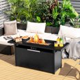thumbnail image 2 of Costway Foyer au Gaz Propane Rectangulaire 57 Pouces 50,000 Btu Table Extérieure, 2 of 10