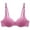 Pink, variant on LOVZFMLL Bras for Women Women's French Bra Sexy Underwear Steel Ring Gathered Solid Color All-match Chest Bra Pink L