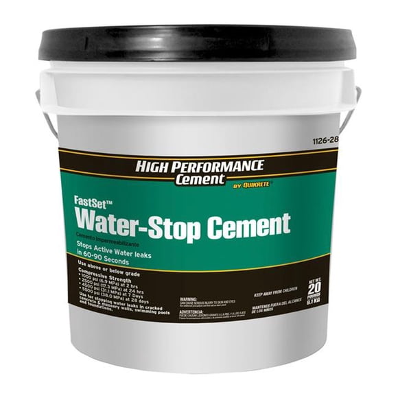 Quikrete  20 lbs Water Stop Cement