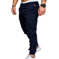 thumbnail image 1 of Men Slim Fit Jogger Cargo Pants Casual Outdoor Sweatpants with Pockets, 1 of 2
