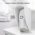 thumbnail image 2 of Rainproof Outdoor Wireless PIR Infrared Motion Detector for Home Alarm Security System, 2 of 6