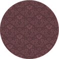 thumbnail image 1 of Ahgly Company Tapis d'Intérieur Lavables en Machine, Ronds, Rouges Cerises Transitionnels, 5' Ronds, 1 of 7