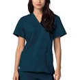 thumbnail image 3 of Adar Universal Unisex V-Neck Tunic 3 Pocket Scrub Top (Available in 39 Colors), 3 of 7