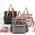 thumbnail image 4 of Hbdhejl Portable Insulated Lunch Bag With Shoulder Strap Large Capacity Perfect For Picnics Meals, 4 of 4