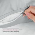thumbnail image 2 of Unique Bargains Satin Pillowcase Zippered Silky Sateen, 2 of 9