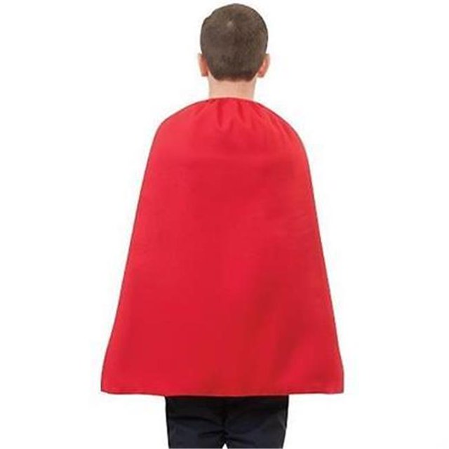 RG Costumes 75070-R 26 in. Superhero Child Cape - Red