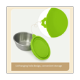 thumbnail image 3 of Salad Dressing Containers,2.4Oz Small Condiment Containers with Lids, Condiment Cup Dipping Sauce Cups Container 8Pcs, 3 of 7