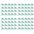 thumbnail image 1 of Binder Clips, Paper Clamps Hollow Tail Clips 19mm 80pcs Multi Use  For School Blue,Green,Rose Gold, 1 of 8