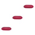 thumbnail image 3 of Thinsony Polyester Stylish Bathroom Carpet With Non-slip For Any Room Easy To Clean Bathroom Rugs Soft Winered 3Set, 3 of 6