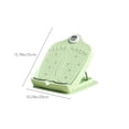 thumbnail image 3 of Fasiaou Adjustable Incline Stretching Board for Feet and Calves, Acupressure Foot Massage with Anti-Slip Base, Foldable Design for Home Use,Green, 3 of 9