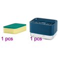 thumbnail image 1 of Wweixi 2PCSSponge Holder Soap Press Pump Box Home Kitchen 2 5 1 Dishwashing Sponge Soap Dispenser Case Container, 1 of 9