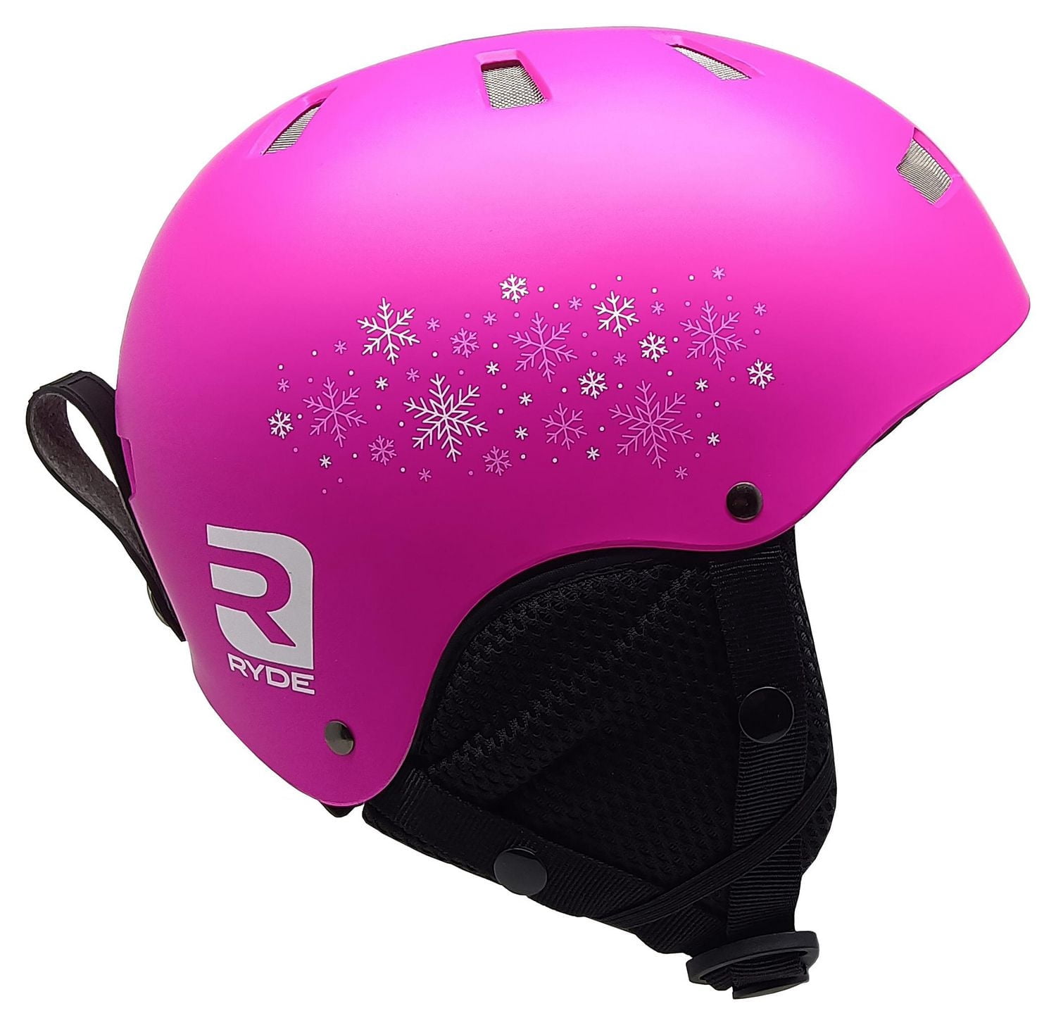 Ryde Girls Snow Helmet 3+, Pink, by Stoneridge Cycle