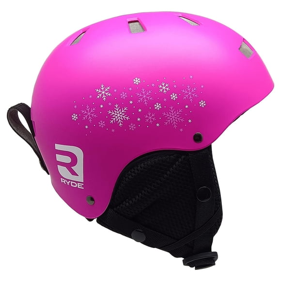 Ryde Girls Snow Helmet 3+, Pink, by Stoneridge Cycle