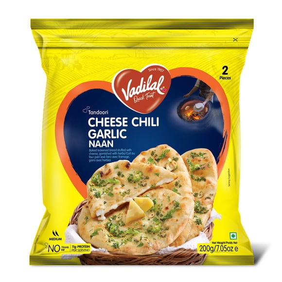 Vadilal Cheese Chili Garlic Naan, Vadilal Cheese Chili Garlic Naan