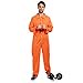 thumbnail image 3 of ReneeCho Costume de Prisonnier pour Homme Jail Bird, Orange, Petit, 3 of 4