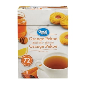 Great Value Thé noir orange Pekoe