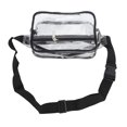 thumbnail image 1 of Waterproof PVC Clear Sling Bag, Transparent Large Capacity Adjustable Strap Chest Waist Pack For Sports Travel, 1 of 8