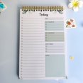 thumbnail image 5 of EGNMCR Back to School, Gift for Kids Weekly Plan B5 Flip Up Coil Notebook Schedule Book Color Portable Notebook Plan book, 5 of 5
