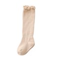 thumbnail image 1 of Newborn Baby Thigh High Sock, Infant Solid Color Crimp Socks Autumn and Winter Stocking, 1 of 2