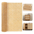 thumbnail image 1 of 16-Inch Wide Natural Rattan Webbing 40-Inch Long (3.3 Ft.) Rattan Webbing Rolls for Furniture,Chairs, Cabinets,Ceilings, 1 of 7