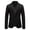 Black, variant on Lovzfmll Men's Blazer Slim Fit Suit Jacket Single Breasted Two Button Business Black, M