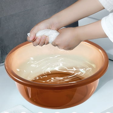 Amzcrzy Plastichousehold Thickened Washbasin Washbasin Plastic Household Thickening Foot Washing Basin Laundry Basin Washbasin Student Basin Children Baby Basin Wholesale