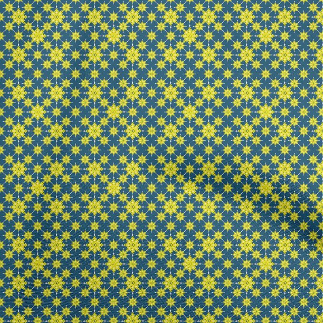 oneOone Rayon Teal Blue Fabric Asian Block Floral Sewing Material Print Fabric By The Yard 56 Inch Wide