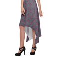 thumbnail image 3 of Moomaya Robe Style Asymétrique pour Femmes Grande Taille Sans Manches Vêtements Décontractés, 3 of 5