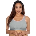 thumbnail image 3 of Soutien-gorge de Sport Grande Taille pour Femmes, 36H, Noir, 3 of 4