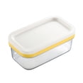thumbnail image 2 of LutIedan Airtight Butter Dish with Lid Butter Keeper for Countertop And Refrigerator Fridge Storage Box Large Capacity Kitchen Organizer Preserve Freshness Dishwasher Safe, 2 of 7